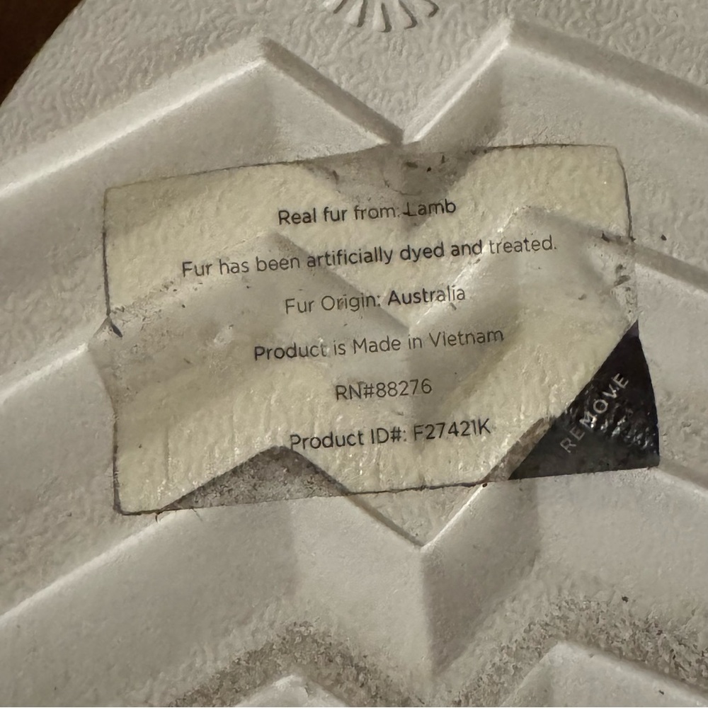 UGG Maxi Slide Logo Black & White Platform Slippers Size 7 - Picture 6 of 11